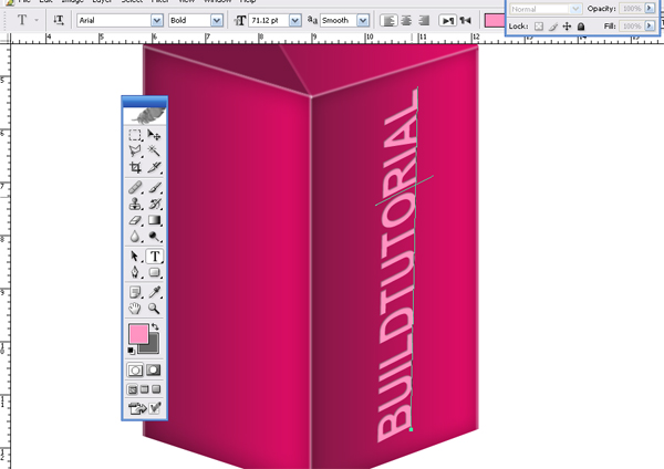 15 packaging Box text How to Create Packaging Box in Photoshop