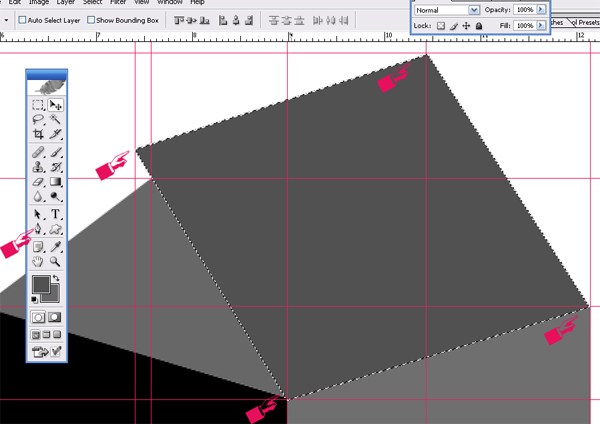 6 packaging Box shape three How to Create Packaging Box in Photoshop