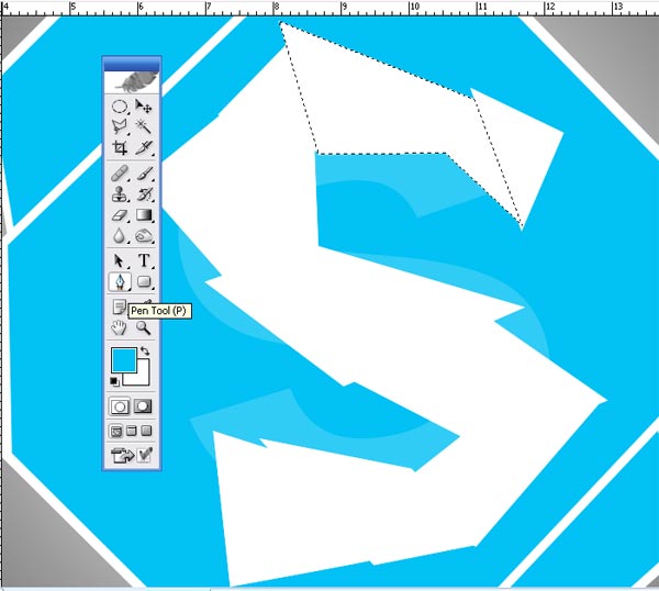 How To make Shattered Skype Icon in Photoshop 11