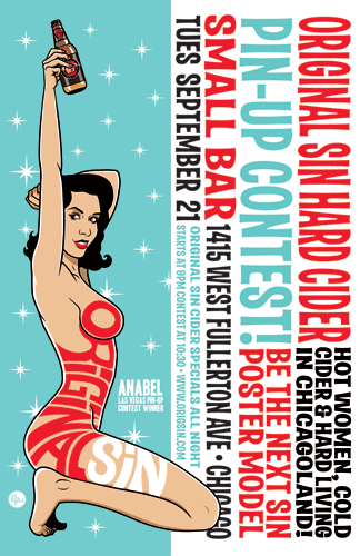 50 Mind-Blowing Artworks Where PinUp Art Meets Typography 30