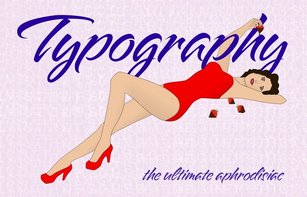 50 Mind-Blowing Artworks Where PinUp Art Meets Typography 7
