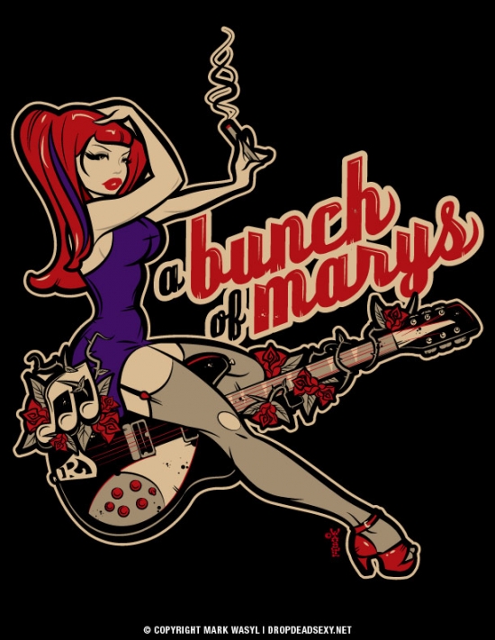 pin up typography