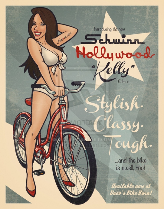 pin up typography