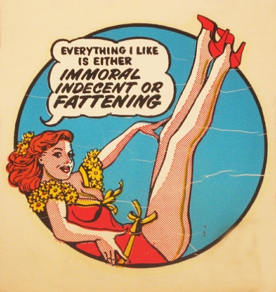pin up typography