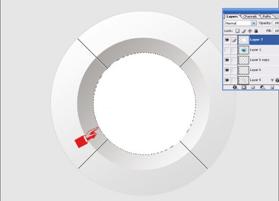 8 Media Button center How to Create Media Player Button in Photoshop