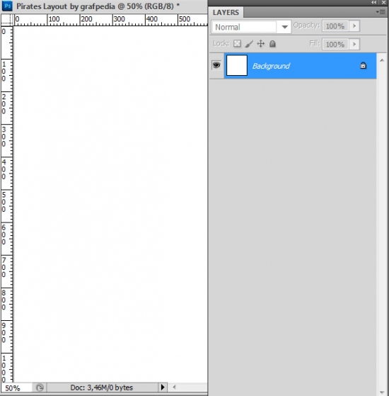 Design the Pirates Layout using Photoshop