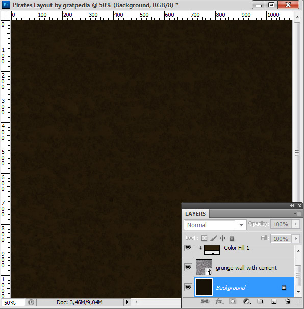 Design the Pirates Layout using Photoshop