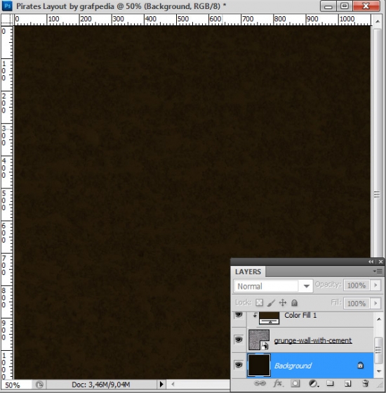 Design the Pirates Layout using Photoshop