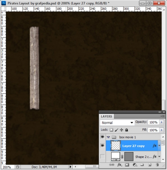 Design the Pirates Layout using Photoshop