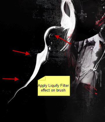 5 liq Create Abstract Dark Photo Manipulation with Splatter Brushes in Photoshop