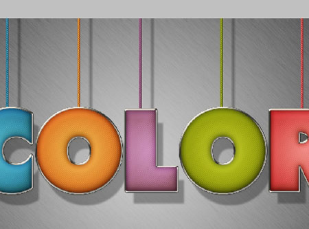 Colorful Stuffed Text Effect 41
