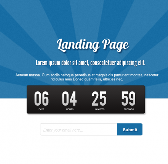 How to Create a Minimalist Coming Soon Page in HTML5 and CSS3