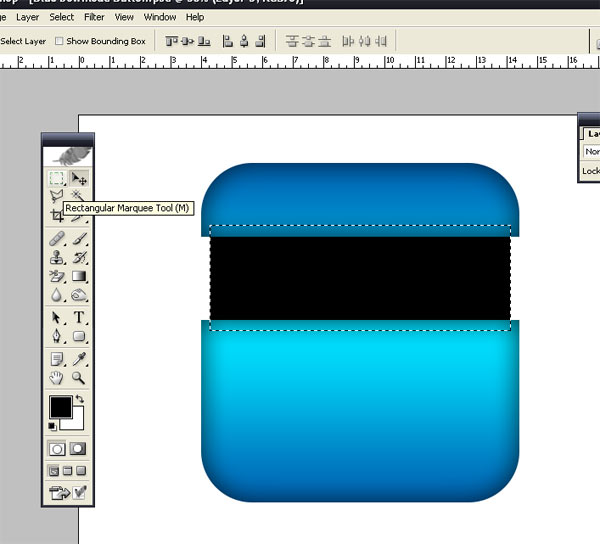 Blue Download Button E How To Make Blue Download Button in Photoshop