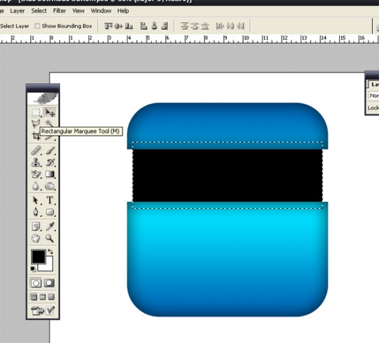 Blue Download Button E How To Make Blue Download Button in Photoshop