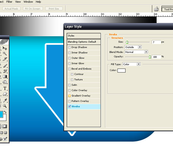 Blue Download Button H How To Make Blue Download Button in Photoshop