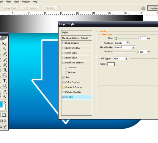 Blue Download Button H How To Make Blue Download Button in Photoshop