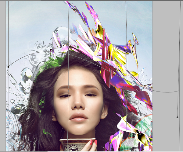 Learn How to Photo Manipulate the Colorful Portrait - Transcendental 43