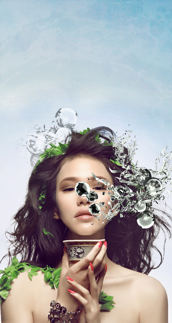 Learn How to Photo Manipulate the Colorful Portrait - Transcendental 27