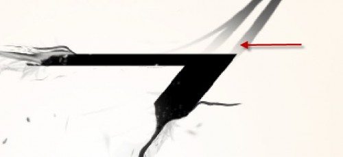 4 erase 500x230 Create a Grungy Style Pull Apart Text Effect in Photoshop