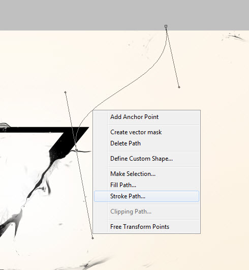 4 pen Create a Grungy Style Pull Apart Text Effect in Photoshop