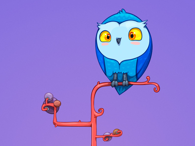 40+ Creative Owl Logo, Icon and Illustration Designs 21
