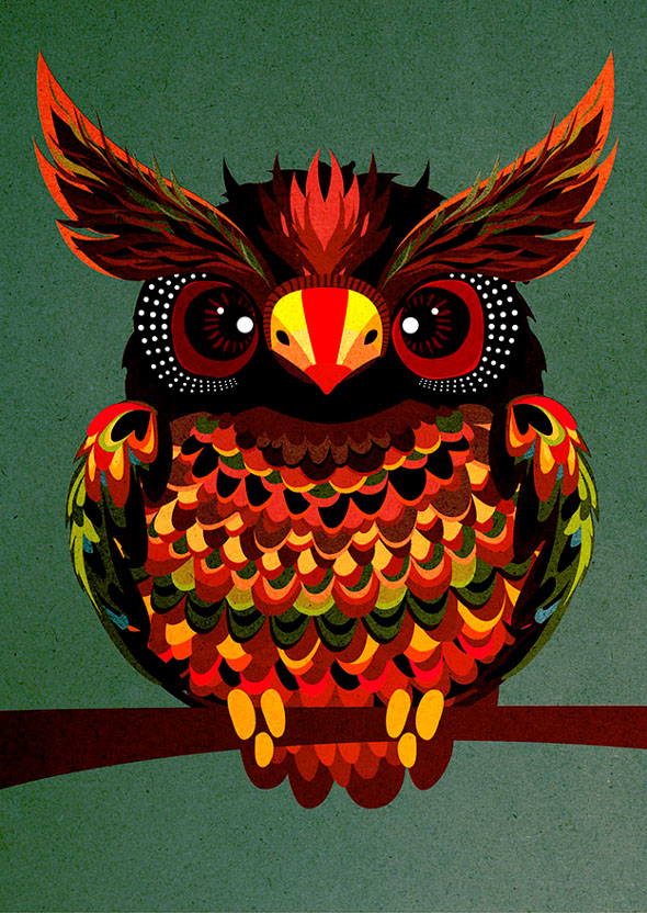 40+ Creative Owl Logo, Icon and Illustration Designs 3