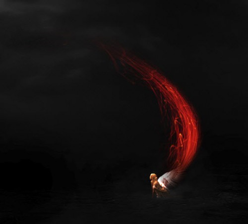 4 attach 500x453 Create a Surreal Magical Power Unleashed Scene in Photoshop