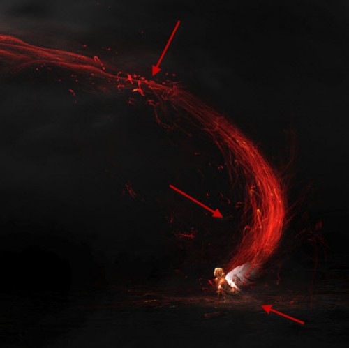 5 attach par 2 500x499 Create a Surreal Magical Power Unleashed Scene in Photoshop