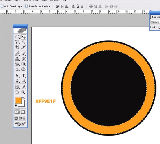 Round Play Button