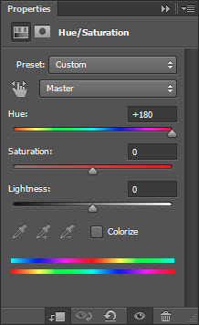 4 hue Design a Dark Magical Scene with Nebula Effect in Photoshop