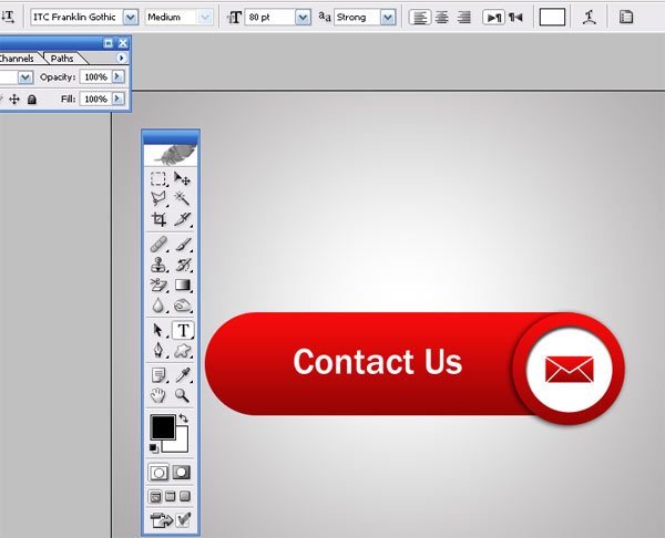 How To Create Web Contact Icon in Photoshop 12