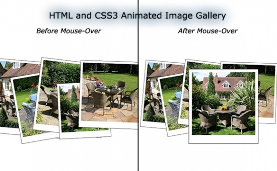 How to Create an Animated Image Gallery Using HTML and CSS3, Without the Need for jQuery
