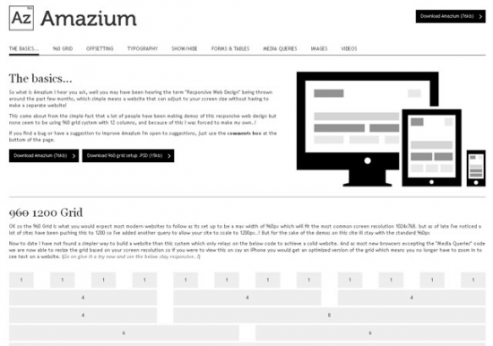 Responsive framework
