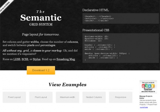 Responsive framework