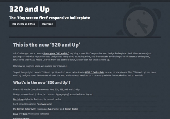 Responsive framework