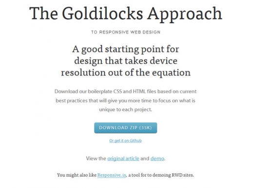 Responsive framework