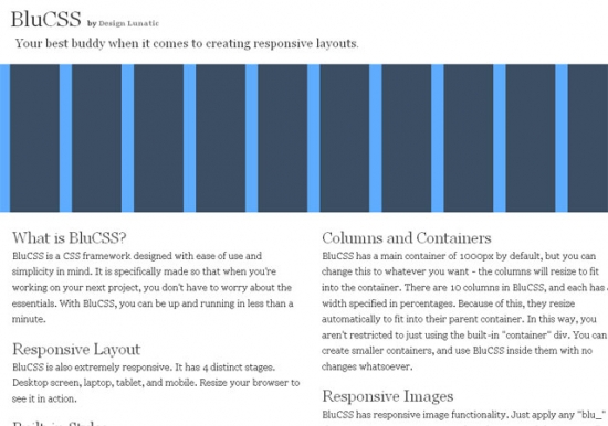 Responsive framework