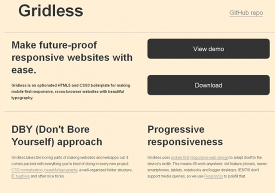 Responsive framework