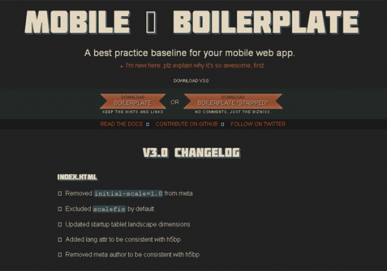 Responsive framework