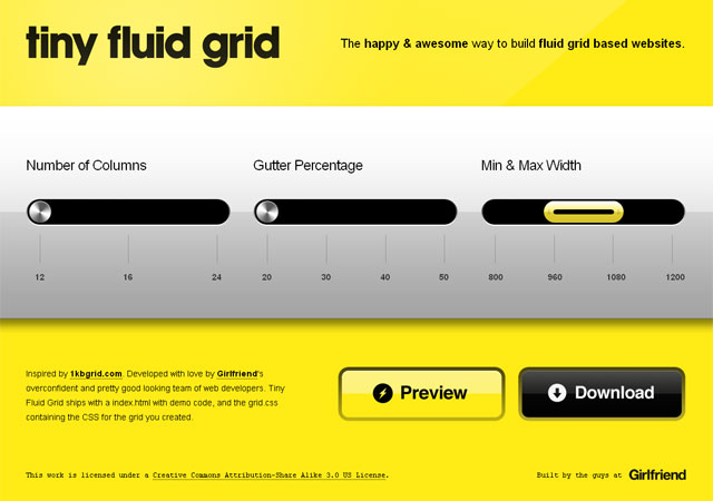 Responsive framework