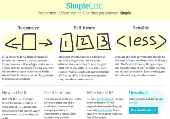 Responsive framework