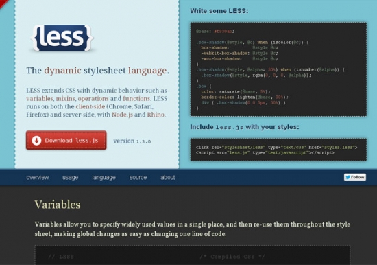 Responsive framework