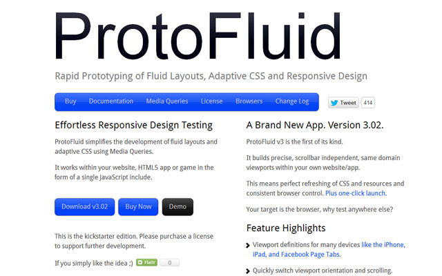 Responsive framework