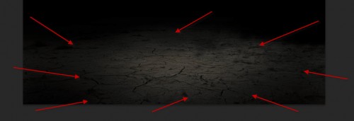 1 paste 500x171 Create an Abstract Floating Break Apart Rock Circle in Photoshop
