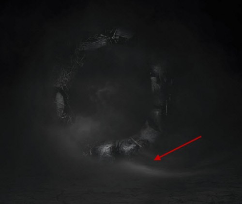 2 cloud 500x421 Create an Abstract Floating Break Apart Rock Circle in Photoshop