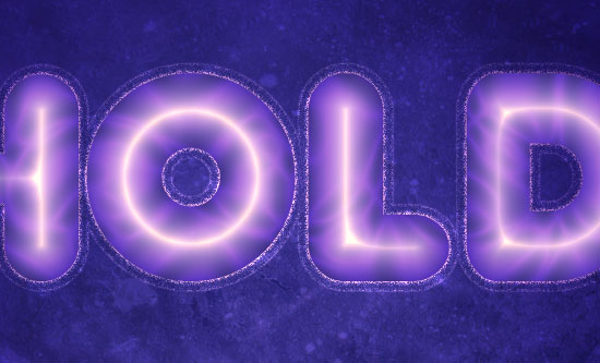 Purple Glow Text Effect 10