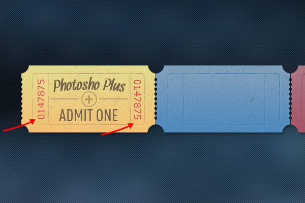 Learn How To Create A Set Of Vintage Tickets 36