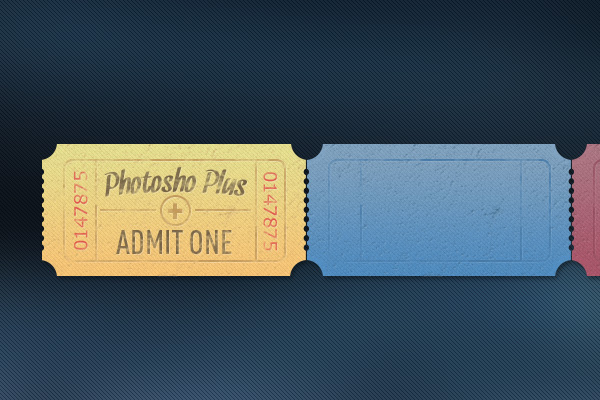 Learn How To Create A Set Of Vintage Tickets 37