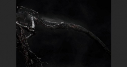 3 effect 500x267 Create a Surreal Burning Tree Scene with Falling Particle Effect in Photoshop