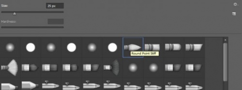 6 brush 500x187 Create a Surreal Burning Tree Scene with Falling Particle Effect in Photoshop